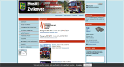 Desktop Screenshot of hasici.zvikovec.cz